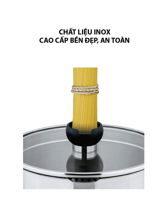 Nồi inox CS ARON có nắp 16x7.5cm (Red Dot design award) - 060541