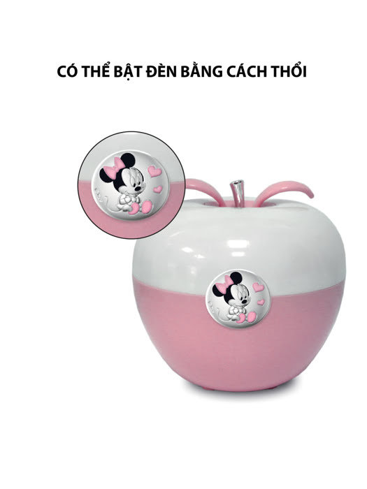 Đồ trang trí hình Đèn ngủ Minnie hiệu VALENTI  - D327RA