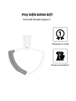 Phụ kiện đánh bột KitchenAid -KKFE35T