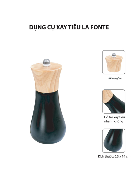 Dụng cụ xay tiêu La Fonte 006910