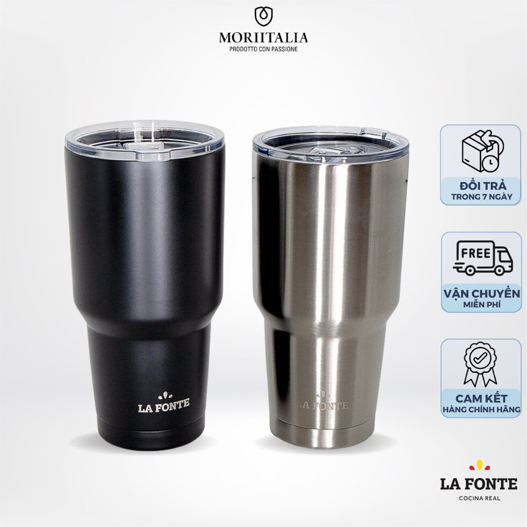 Ly giữ nhiệt La Fonte 900ml Stanless Stell Thermos 002318