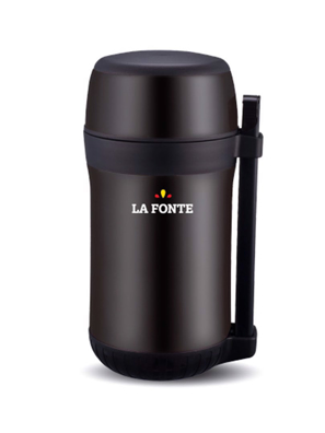 Hộp cơm giữ nhiệt La Fonte 1150ml màu đen - 3000105