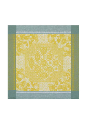 Khăn trải bàn ăn NAPKIN JARDIN D'ORIENT YELLOW 58X58 100% LINEN - 25188