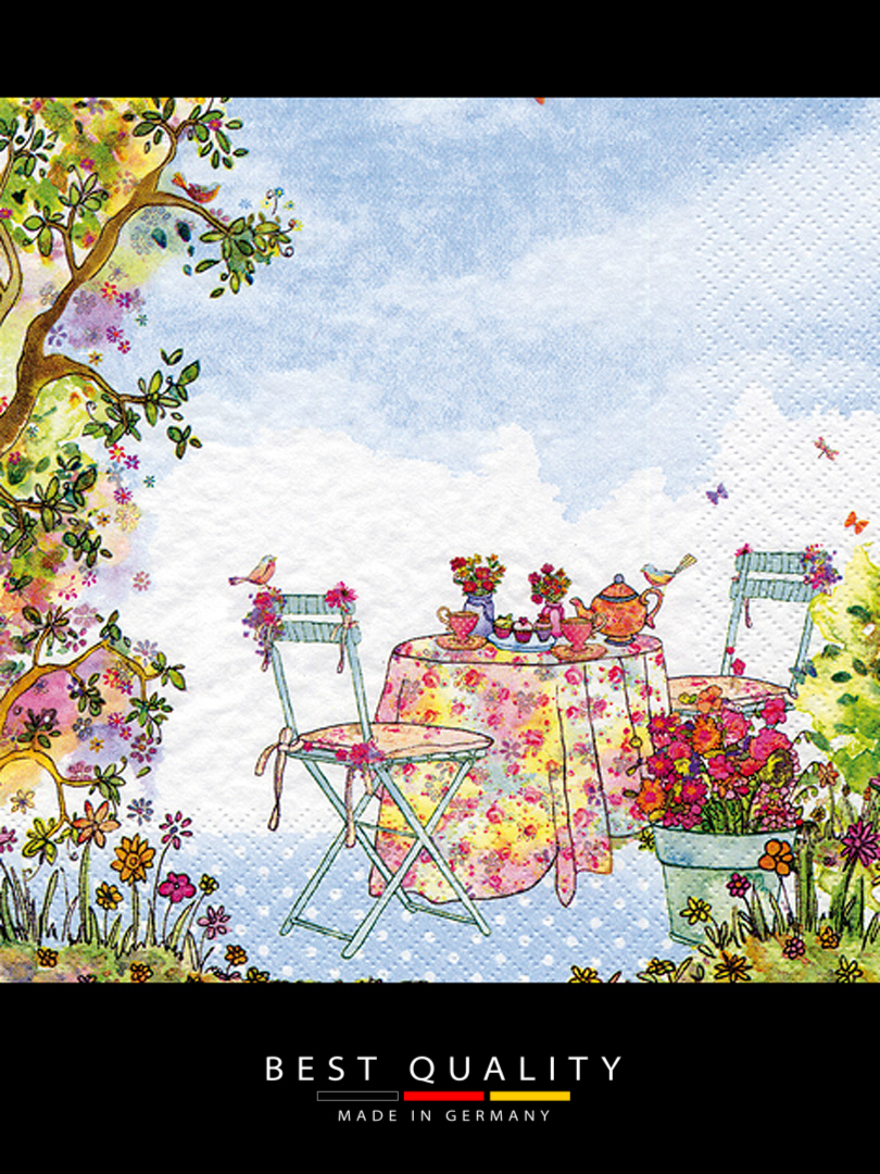Khăn giấy ăn trang trí bàn tiệc Tissue napkins  DESIGN 33x33cm - 363411