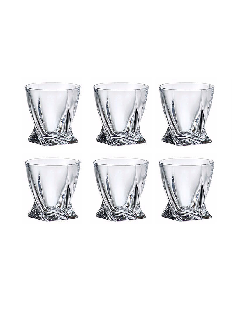Bộ ly rượu Whisky Quadro - Bohemia