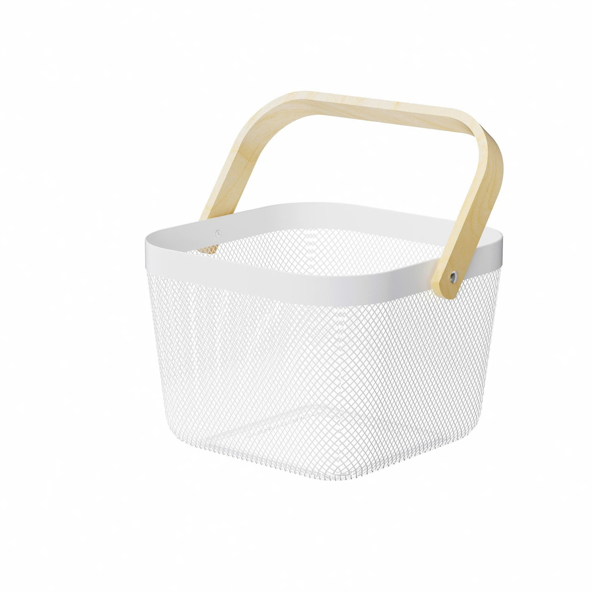 Giỏ Lưới Đa Năng Có Tay Cầm Bằng Tre La Fonte-015981