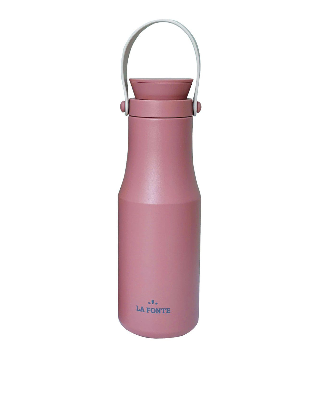Bình giữ nhiệt Travel La Fonte inox 304 có quai xách tiện lợi 470ml-010245-PIN