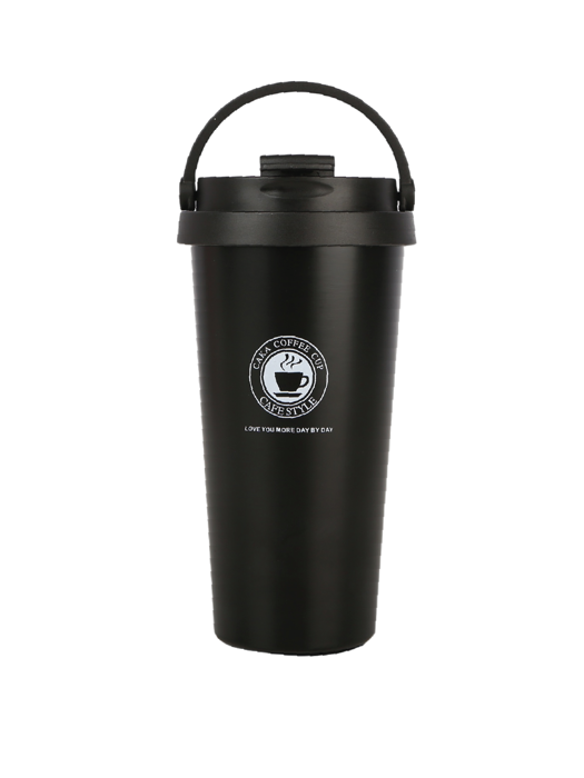 Ly giữ nhiệt La Fonte inox 304 nắp bật có quai xách 500ml-010221-BLA