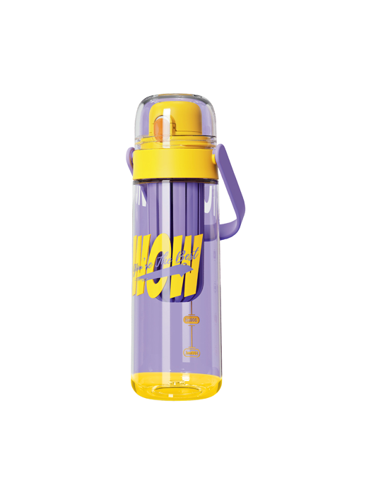 Bình nước thể thao có bộ lọc La Fonte 650 ml - 012492-YEL