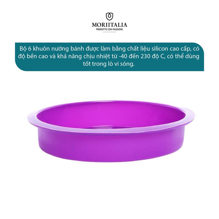 Khuôn bánh La Fonte silicone an toàn tiện lợi Moriitalia YY20855