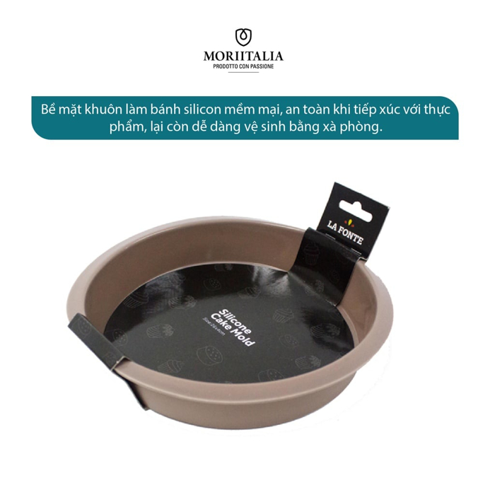 Khuôn bánh La Fonte silicone an toàn tiện lợi Moriitalia YY20855