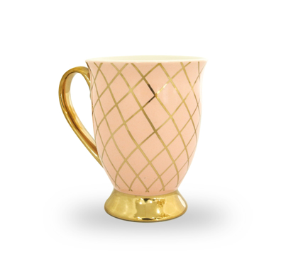 Cốc sứ La Fonte mạ vàng-006446-01