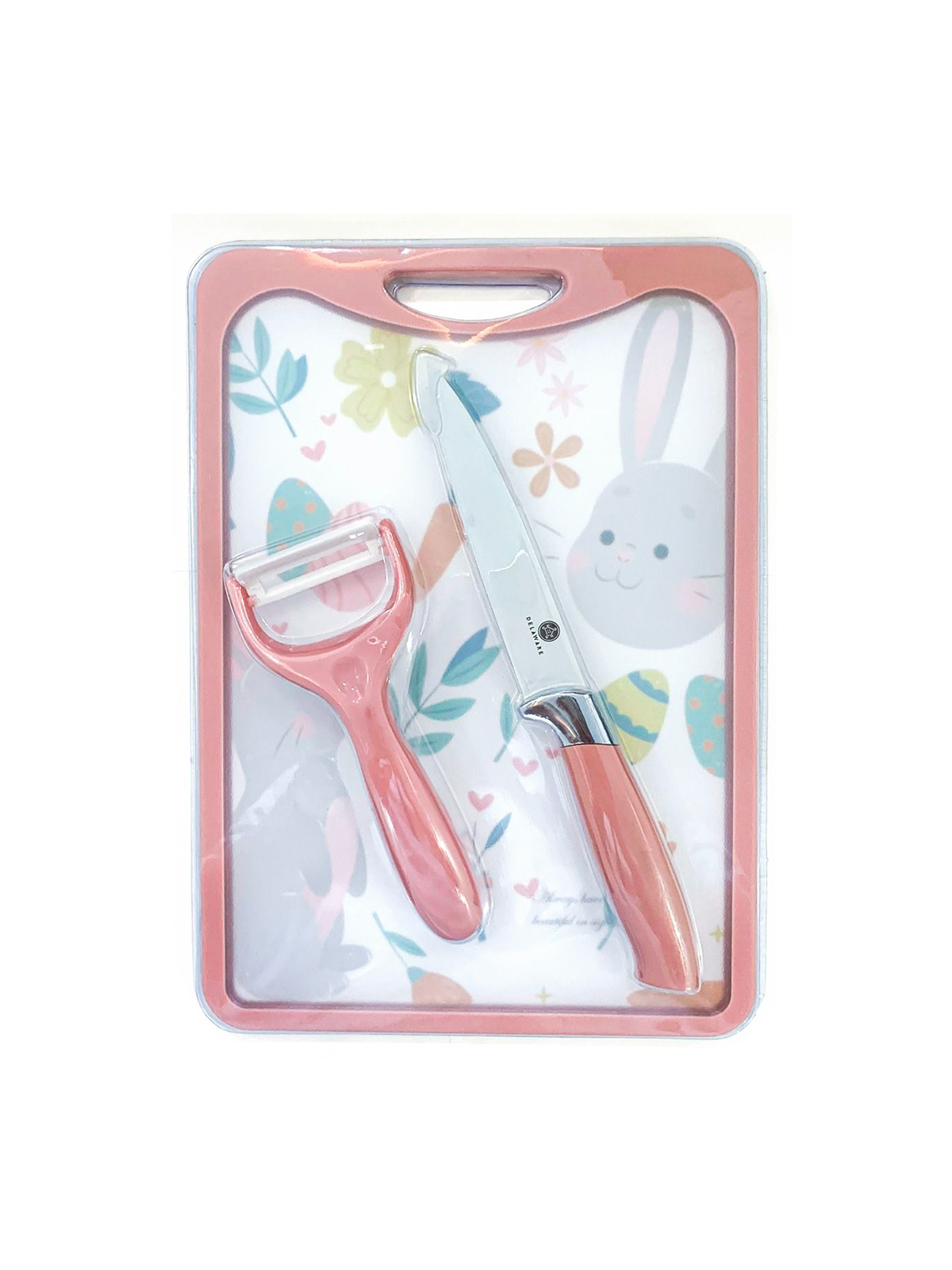 Bộ dao thớt hình thỏ 3 món Delaware 004145