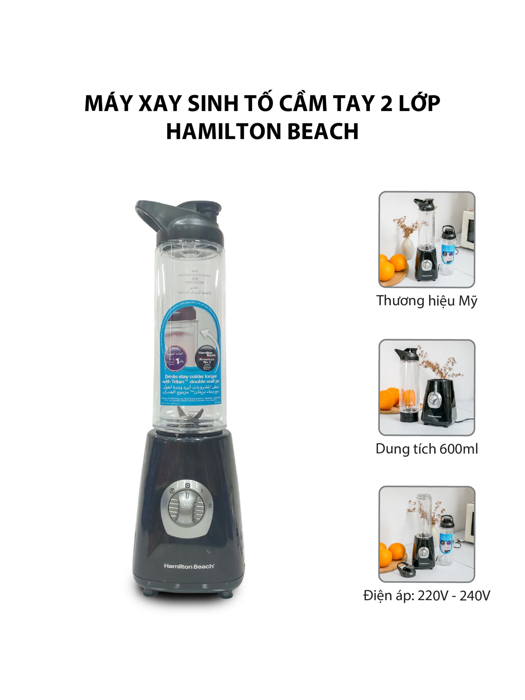 Máy xay sinh tố cầm tay Hamilton Beach 51241-SAU