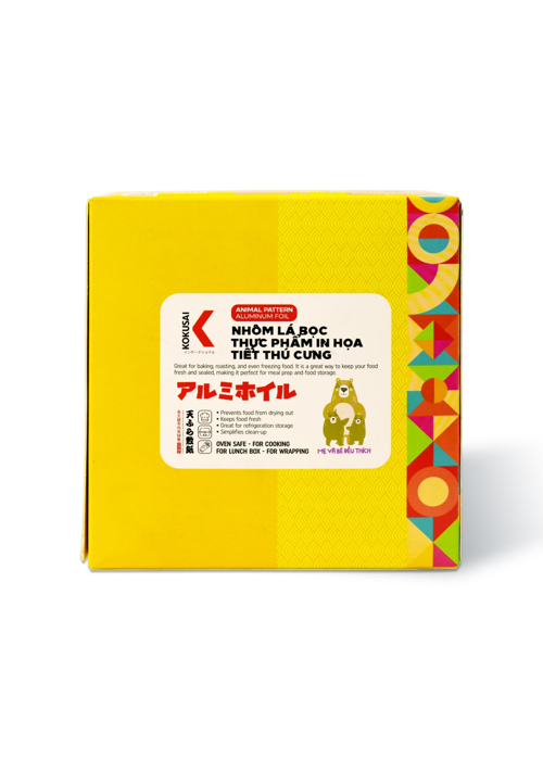 Nhôm lá bọc thực phẩm in họa tiết thú cưng KOKUSAI 12.7 cm x 27.9 cm - MNTP59011204