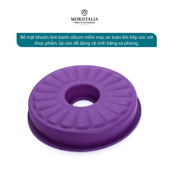 Khuôn nướng bánh La Fonte silicone hình hoa tiện lợi Moriitalia YY20923