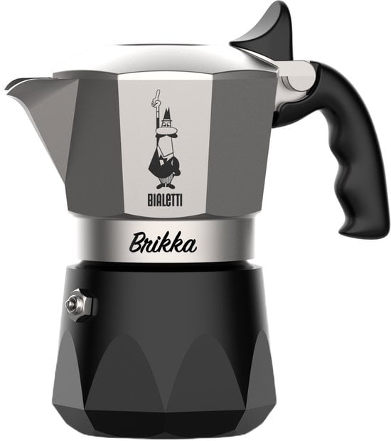 Bình pha cà phê bếp từ Bialetti BRIKKA 2 CUPS 0007327