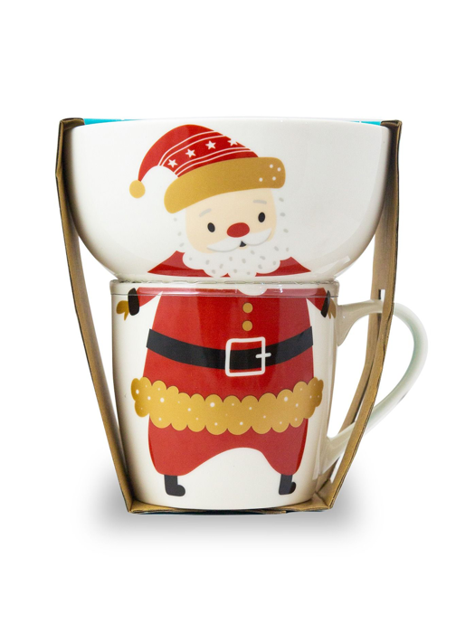 Set cốc và tô sứ La Fonte - 011914