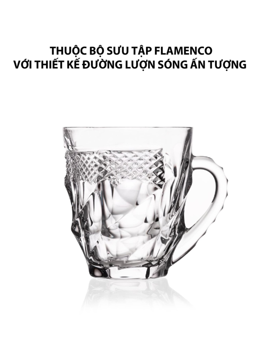 Ly pha lê Flameco Pyramid Bohemia 150ml - 847418