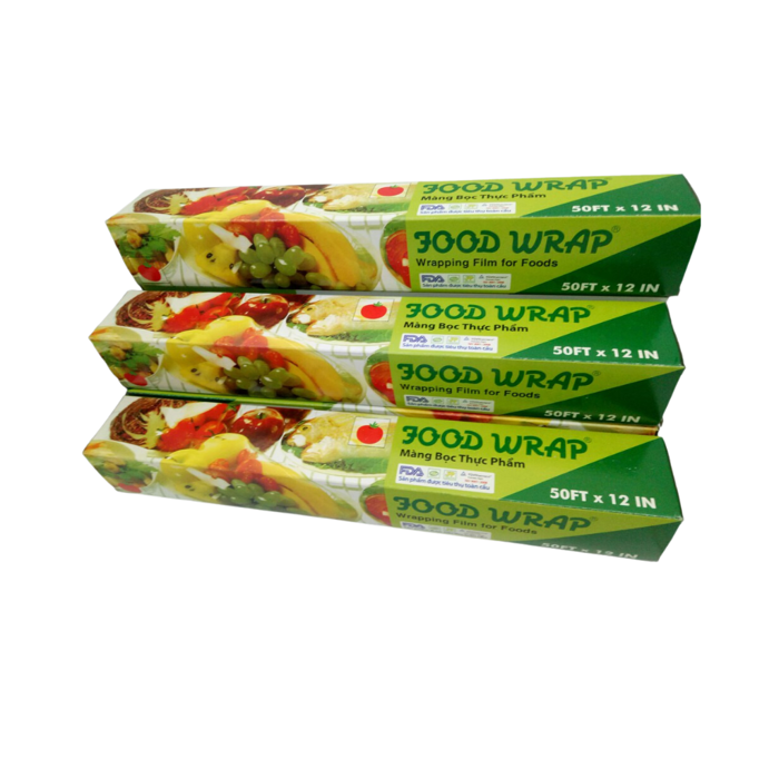 Màng bọc TP Food Wrap 50FTx12IN (30cm)- đầu xanh.