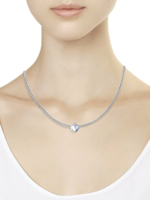 Mặt dây chuyền bạch kim 925, có đính đá cz - 94032089